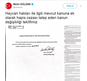 hayvan%20haklari%20kanunu%206%20temmuz%202017%20twitter
